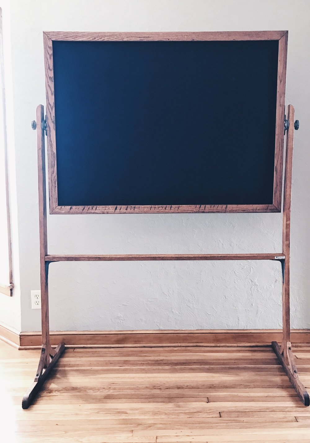Vintage Chalkboard — Hello Wildflower